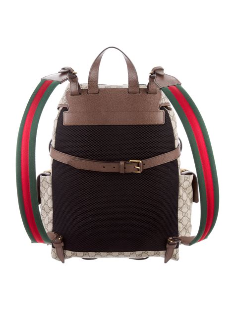 gucci soft gg supreme backpack|gucci gg supreme canvas backpack.